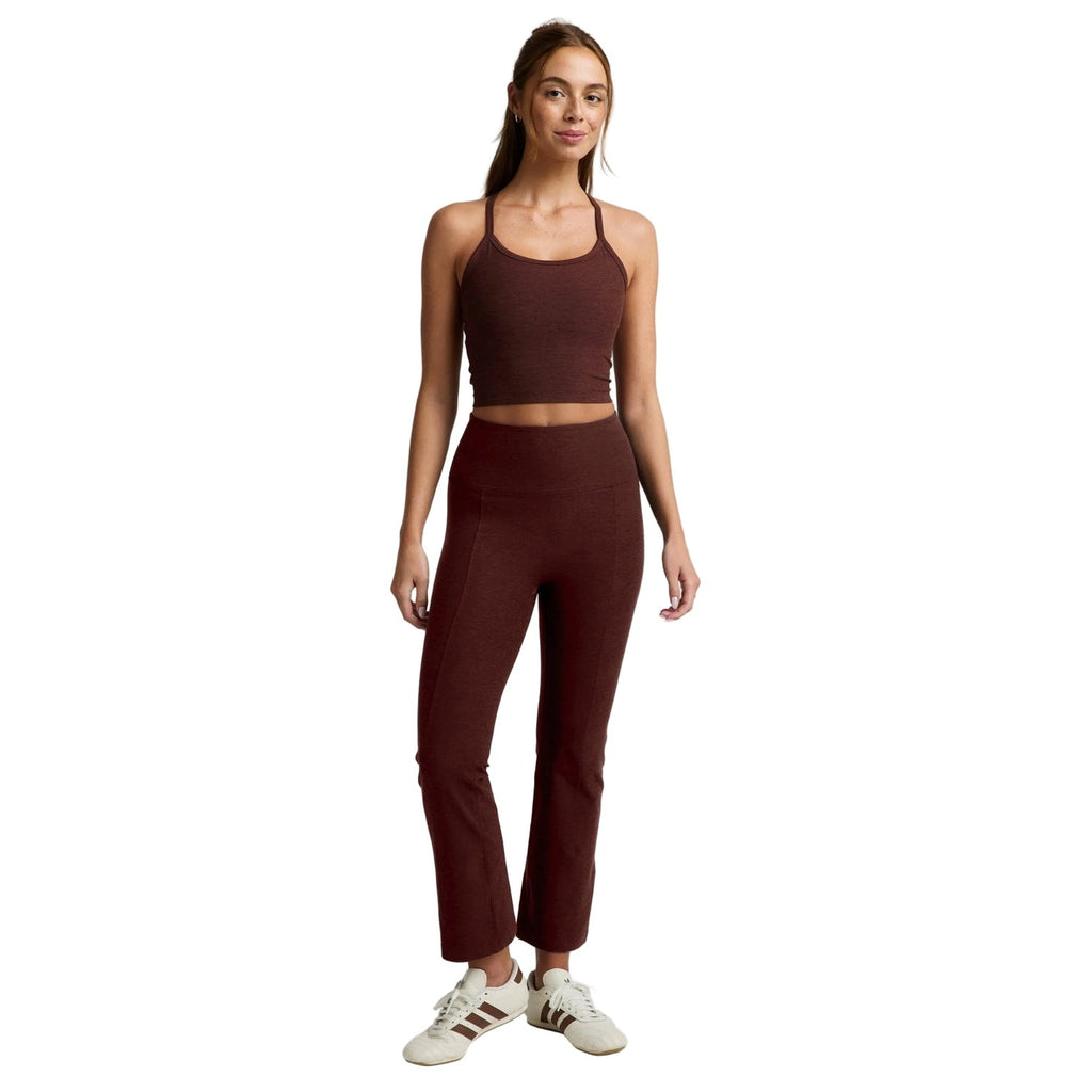 Women's Spacedye Slim Racerback Cropped Tank