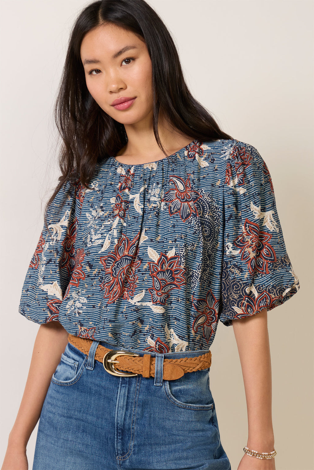 Elowyn Short Sleeve Blouse
