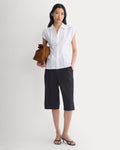 Muscle Shirt in Lightweight Cotton | White
