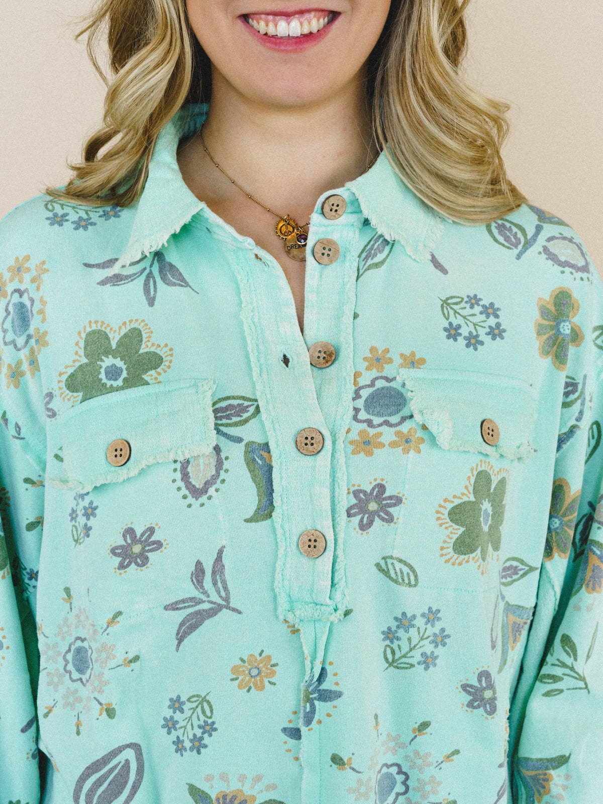 Nature Lover Top - Mint