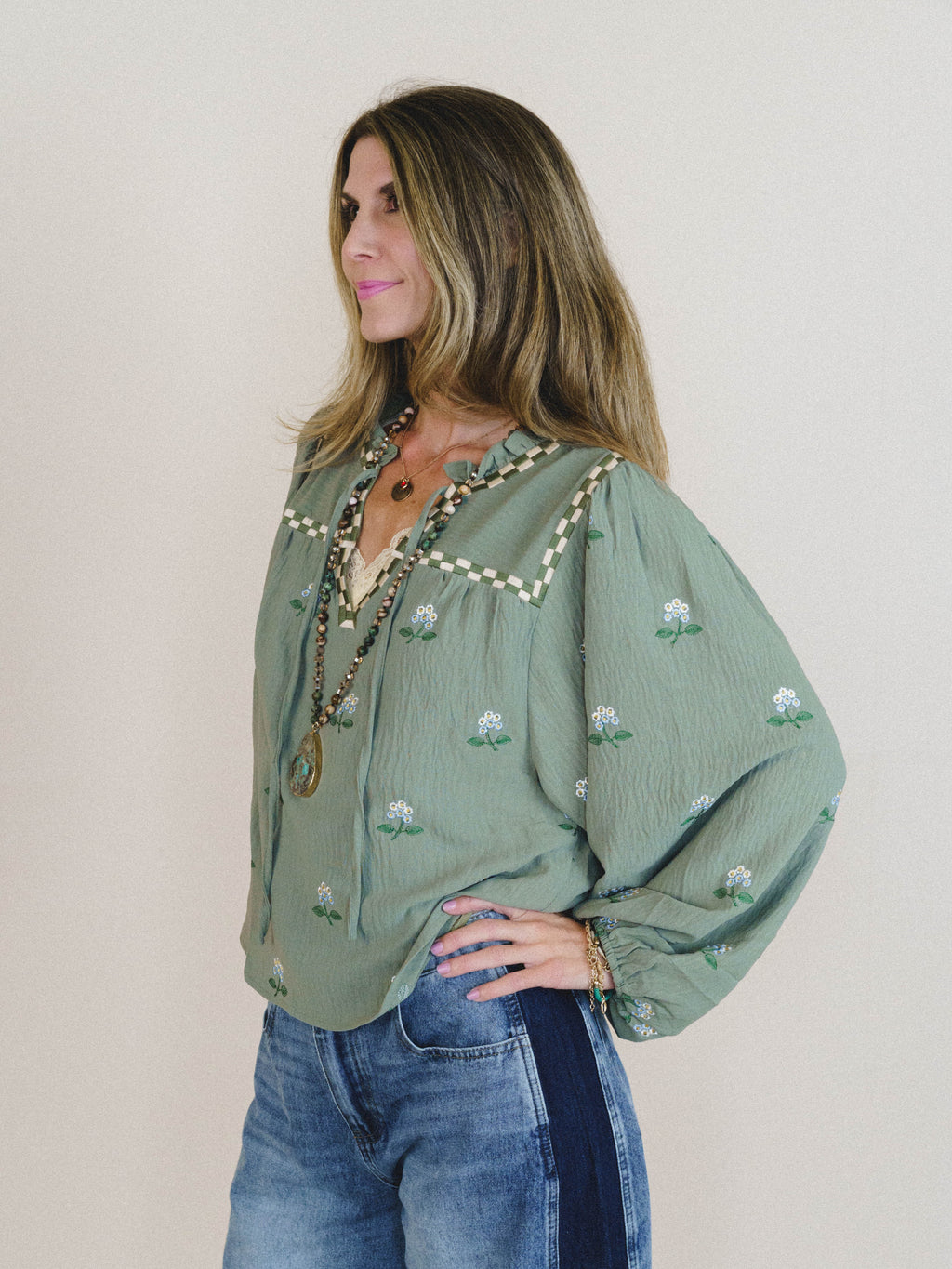 Valley Song Top - Olive