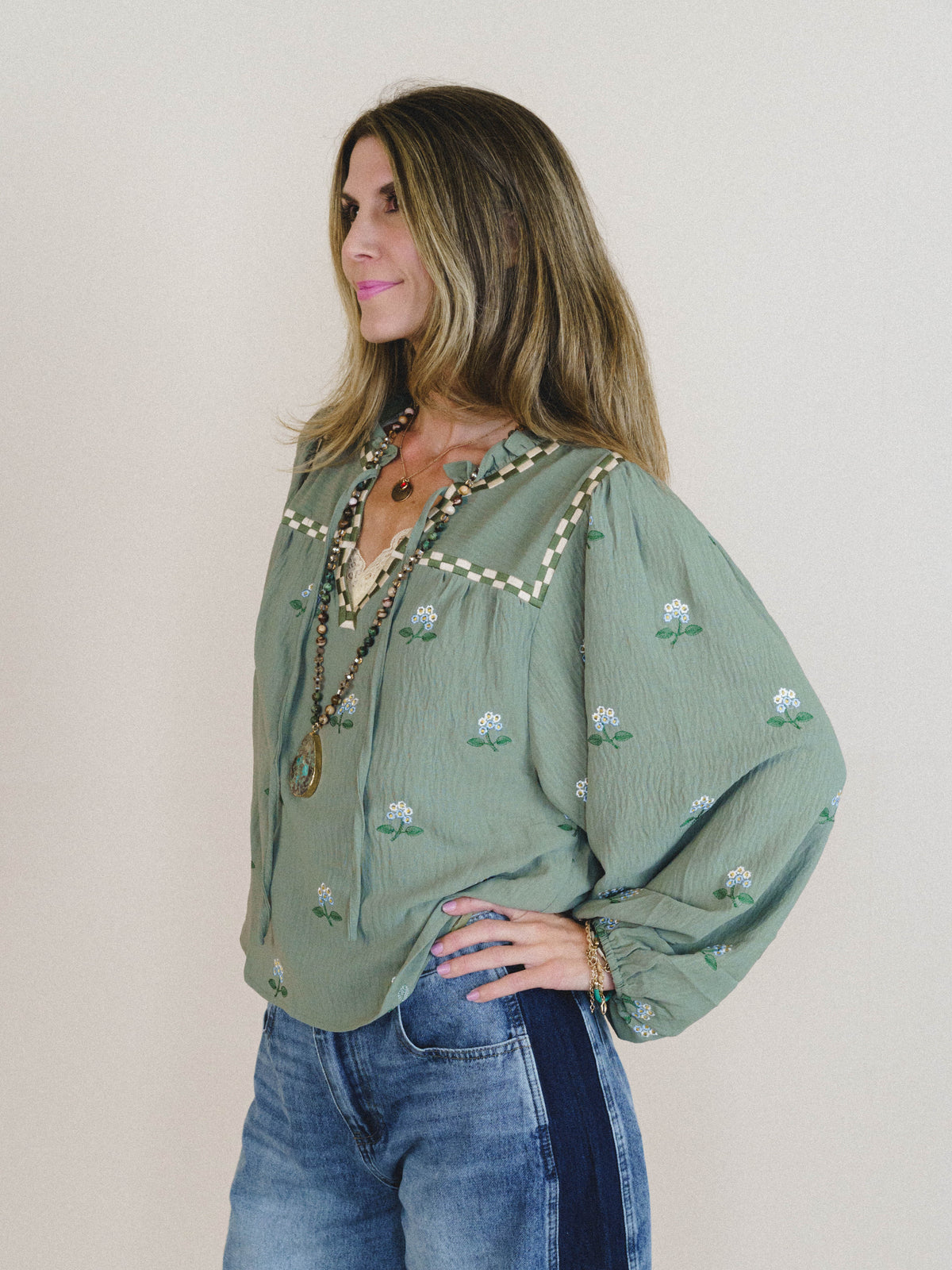 Valley Song Top - Olive