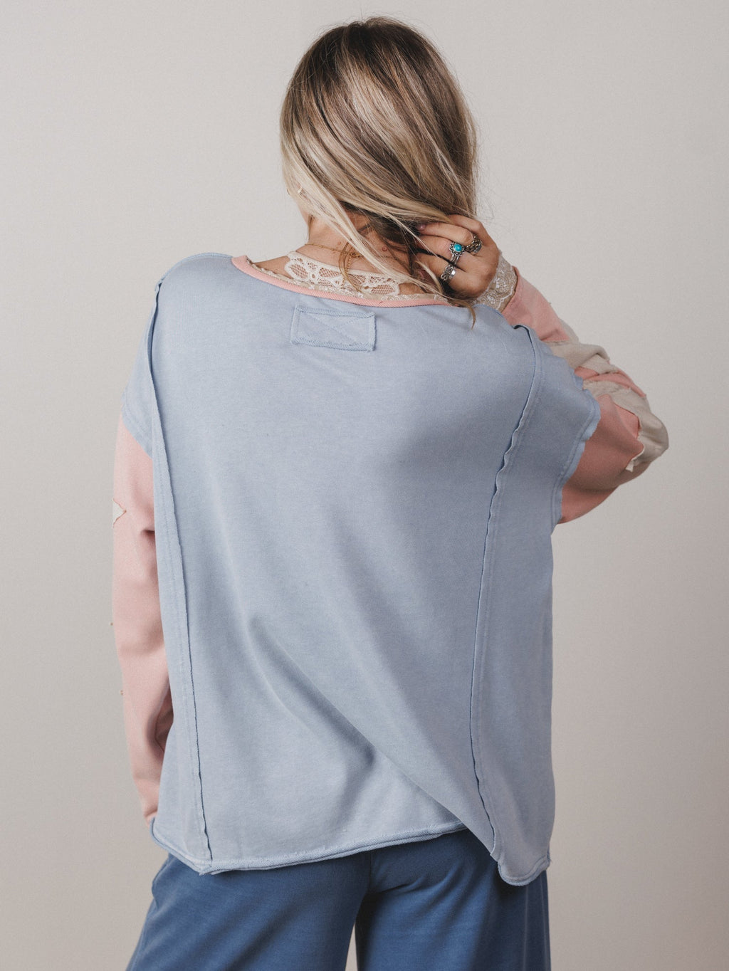 Stargaze Long Sleeve Top - Blue