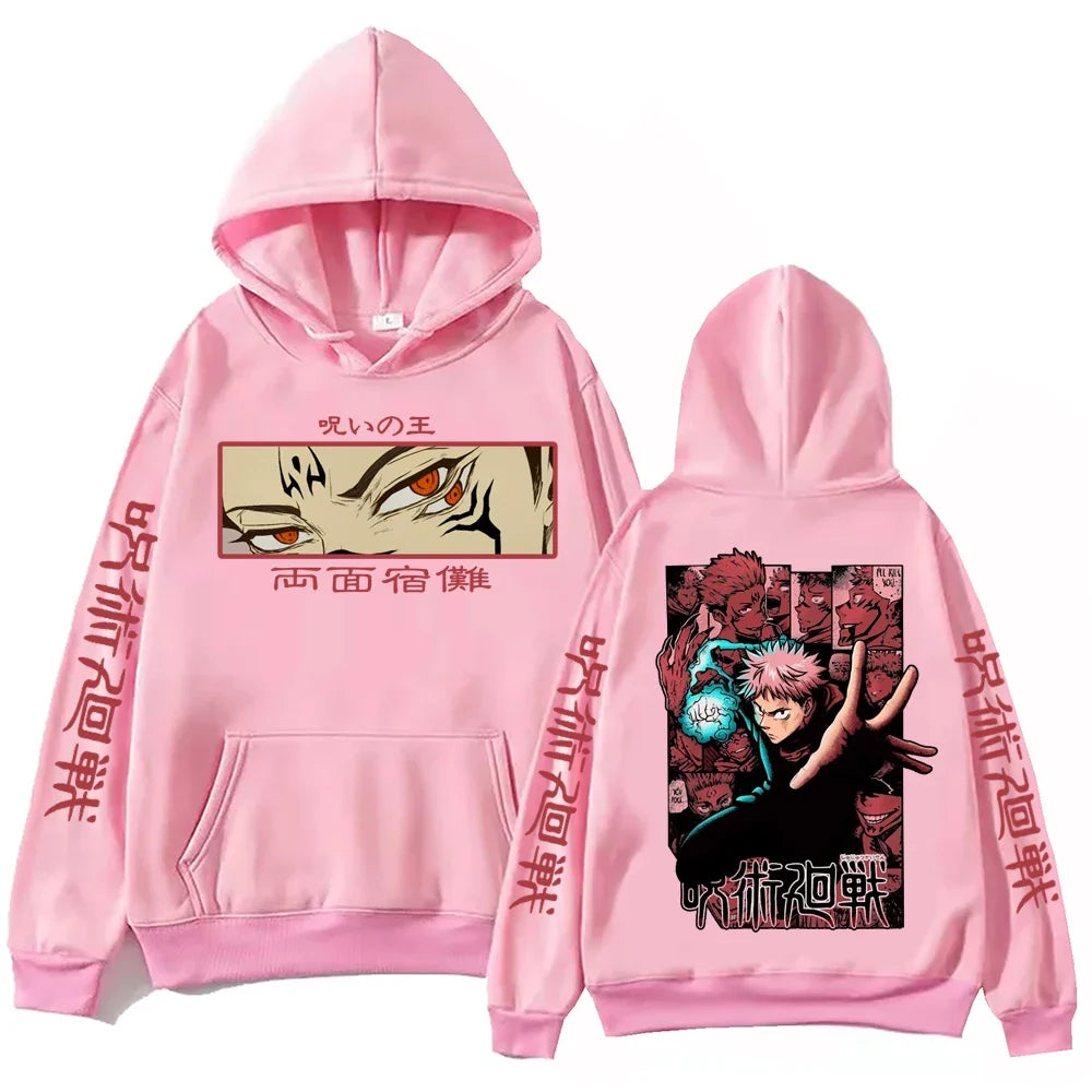 Hoodie Man Woman Harajuku Long Sleeve Pullover Tops Sweatshirt Gift