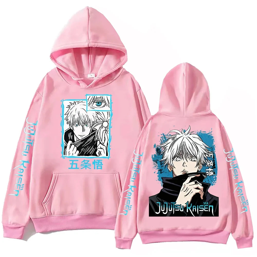 Hoodie Man Woman Harajuku Long Sleeve Pullover Tops Sweatshirt