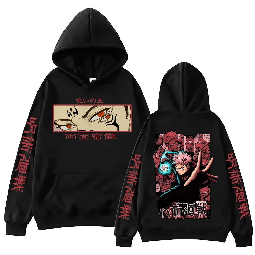 Hoodie Man Woman Harajuku Long Sleeve Pullover Tops Sweatshirt Gift