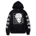 Latest anime printed hoodie spell battle hoodie Harajuku autumn and winter streetwear tiger cane Yuren casual hoodie