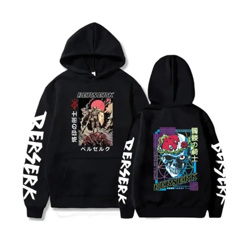 Hoodies. men's and women's printed long sleeved streetwear. Japanese hoodies. fleece loose and soft clothing