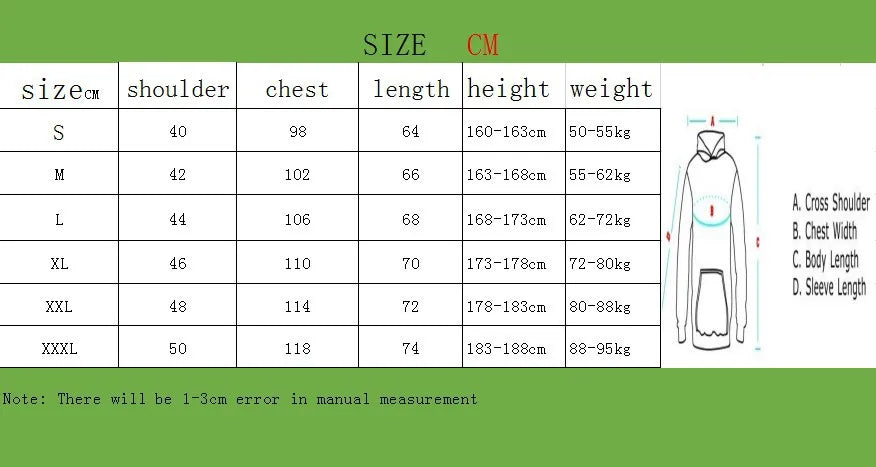 Black Clover Anime Men's Clothes Hoodie Sweatshirts Harajuku Manga Asta Oversized Winter Long Sleeve Streetwear Hoodies