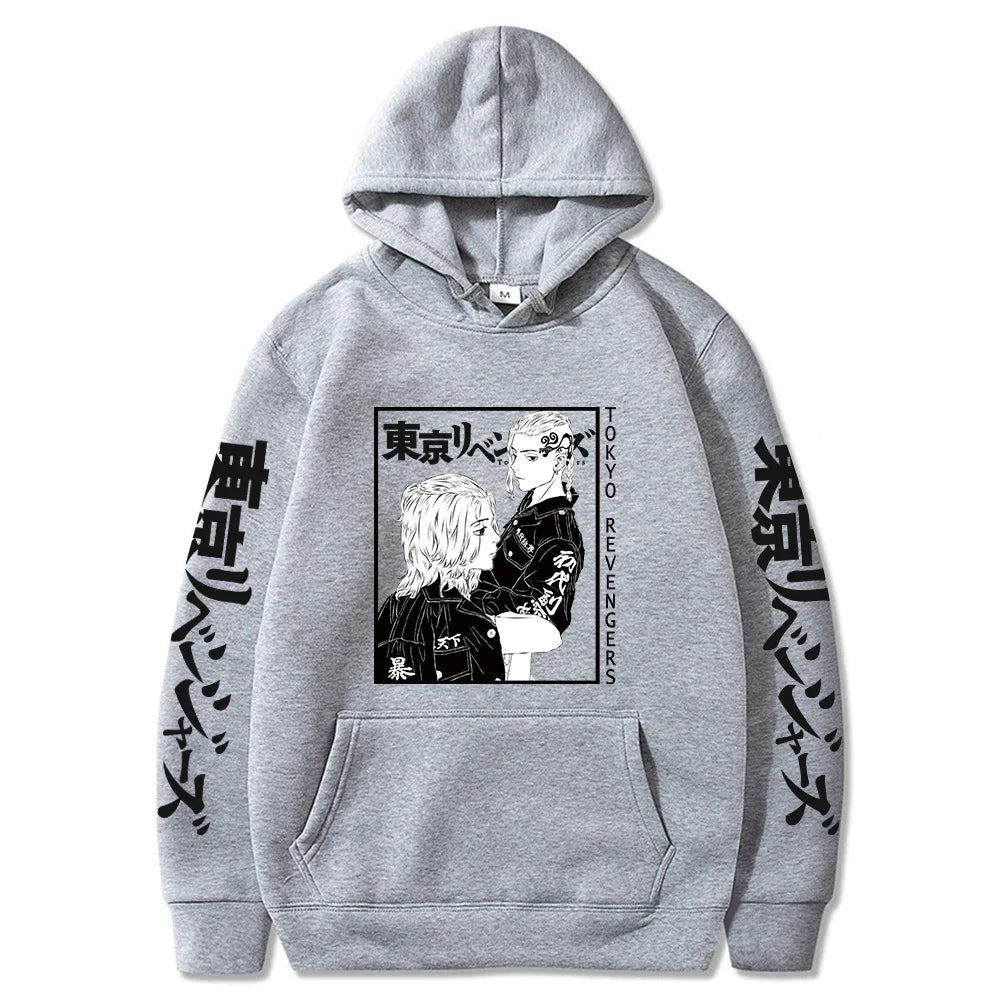 2025 Tokyo Revengers Hoodie Men Women Sweatshirt Print Unisex Streetwear Hip Hop Style  Winter Fashion Hip Hop Tops Clothes Male