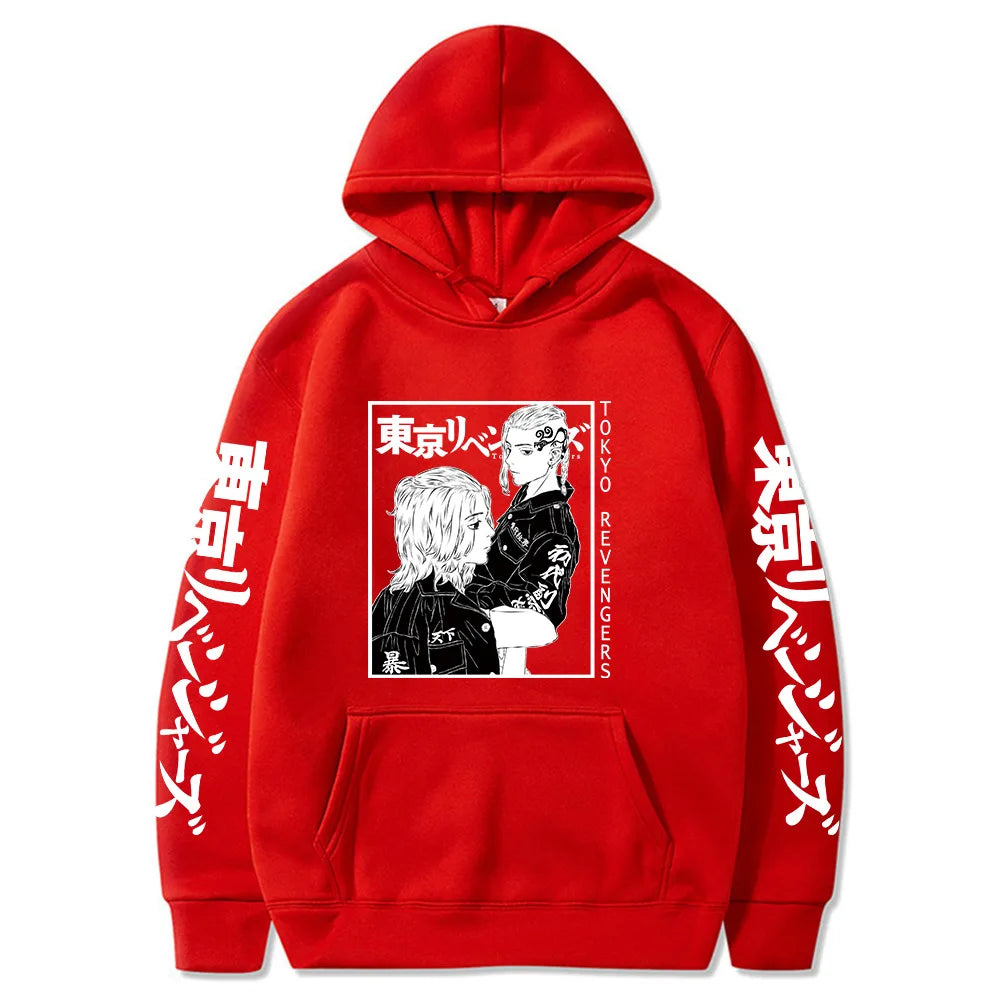 2025 Tokyo Revengers Hoodie Men Women Sweatshirt Print Unisex Streetwear Hip Hop Style  Winter Fashion Hip Hop Tops Clothes Male