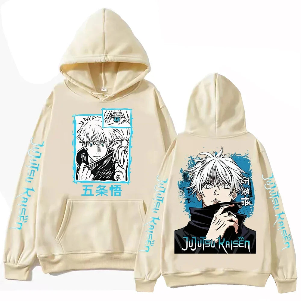 Hoodie Man Woman Harajuku Long Sleeve Pullover Tops Sweatshirt