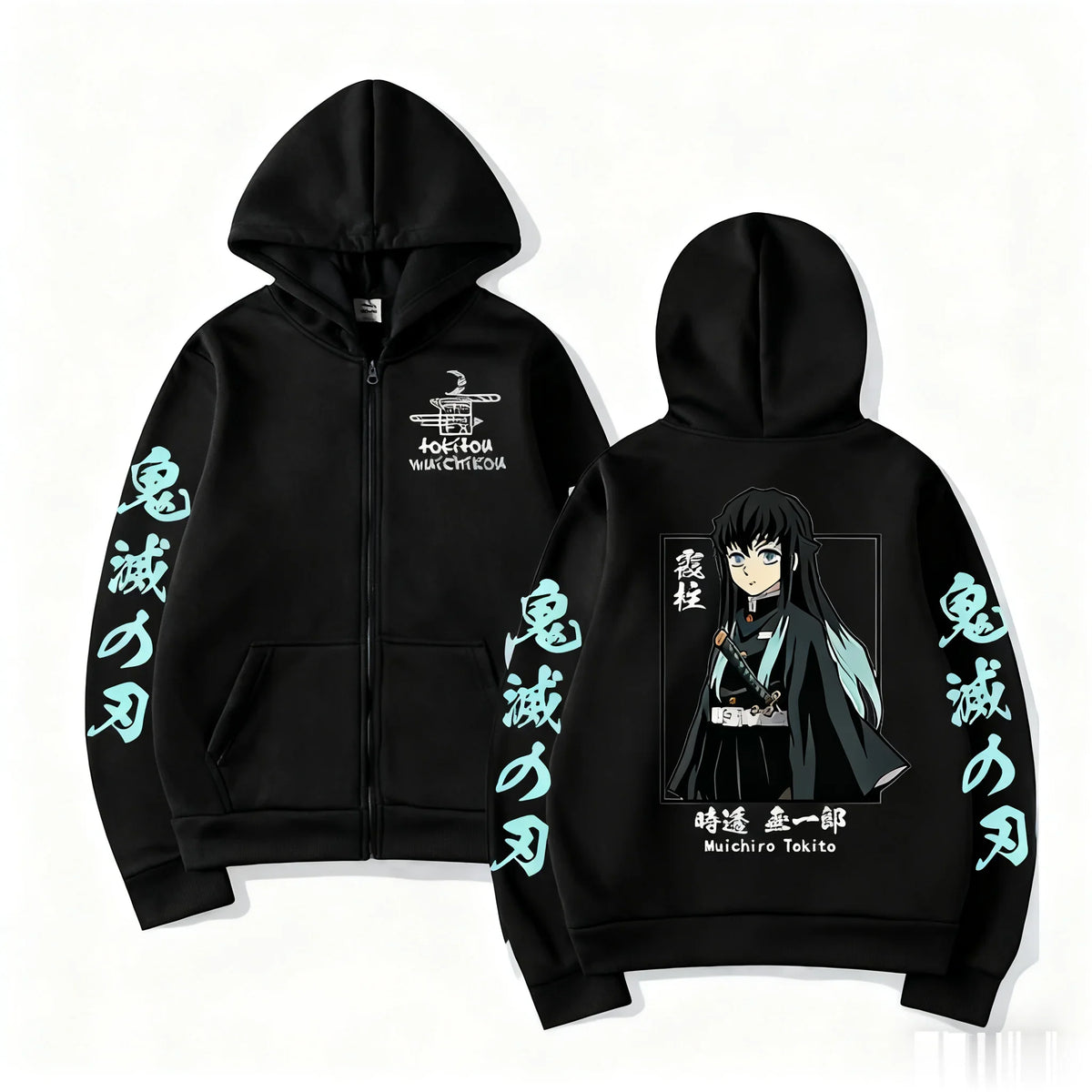 Anime Jacket Zip Up Casual Tops Streetwear 2026 Autumn Winter Long Sleeve Pullover Men Women