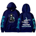 New Autumn Winter Anime Demon Slayer Men Hoodies Plus Size Sweatshirt Harajuku Muichiro Tokito Printed Hooded Pullover Y2k Tops