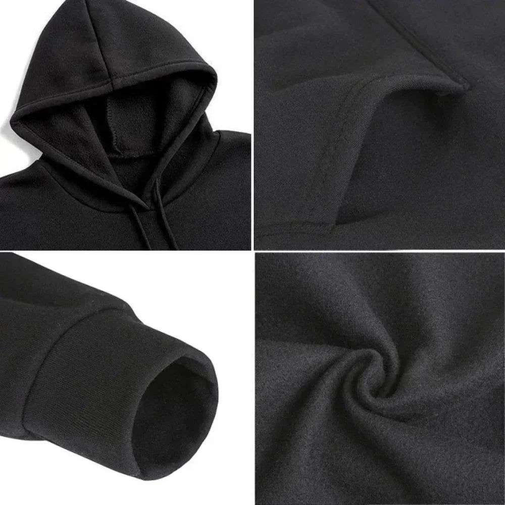 Man Hoodies Men Fashion Long Sleeve Sweatshirts Women Casual Harajuku Streetwear Pullovers Sudaderas Top