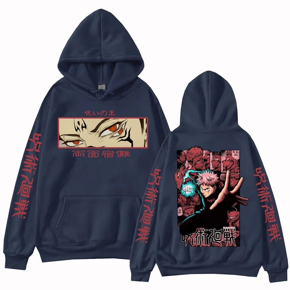 Hoodie Man Woman Harajuku Long Sleeve Pullover Tops Sweatshirt Gift