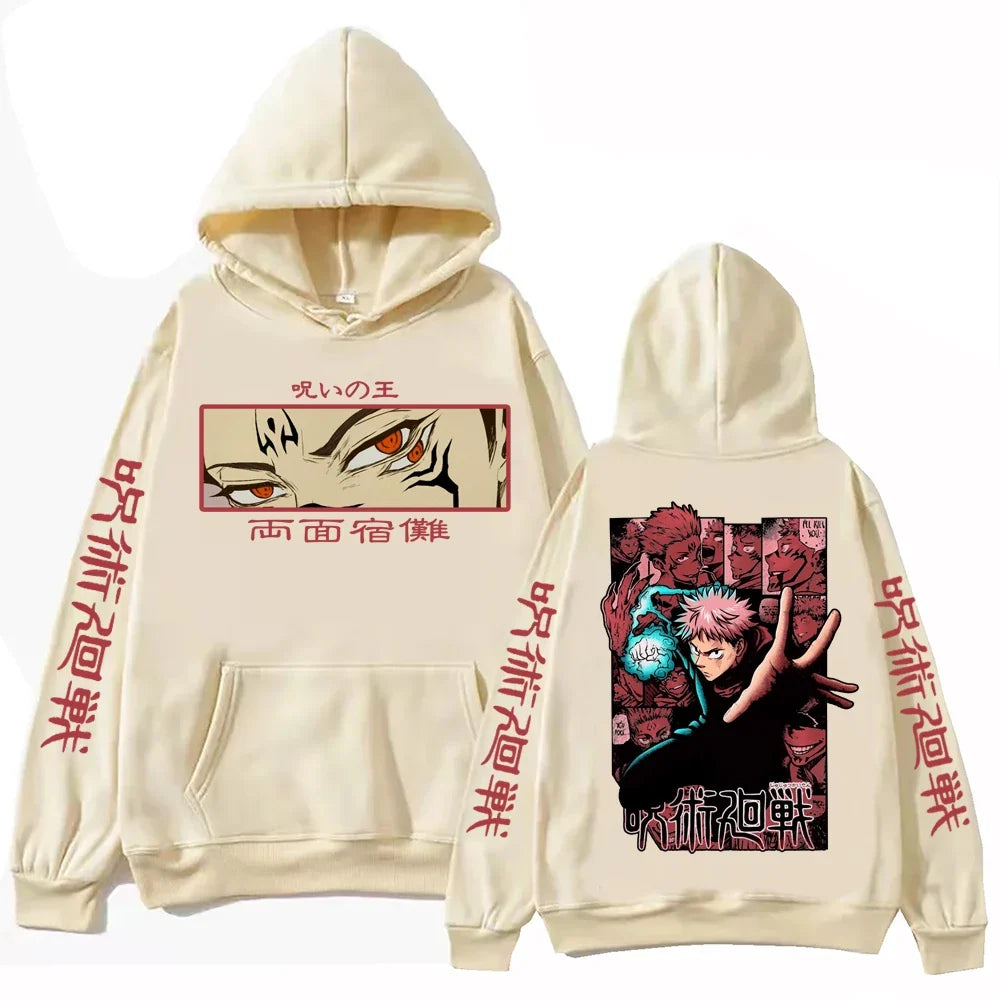 Hoodie Man Woman Harajuku Long Sleeve Pullover Tops Sweatshirt Gift