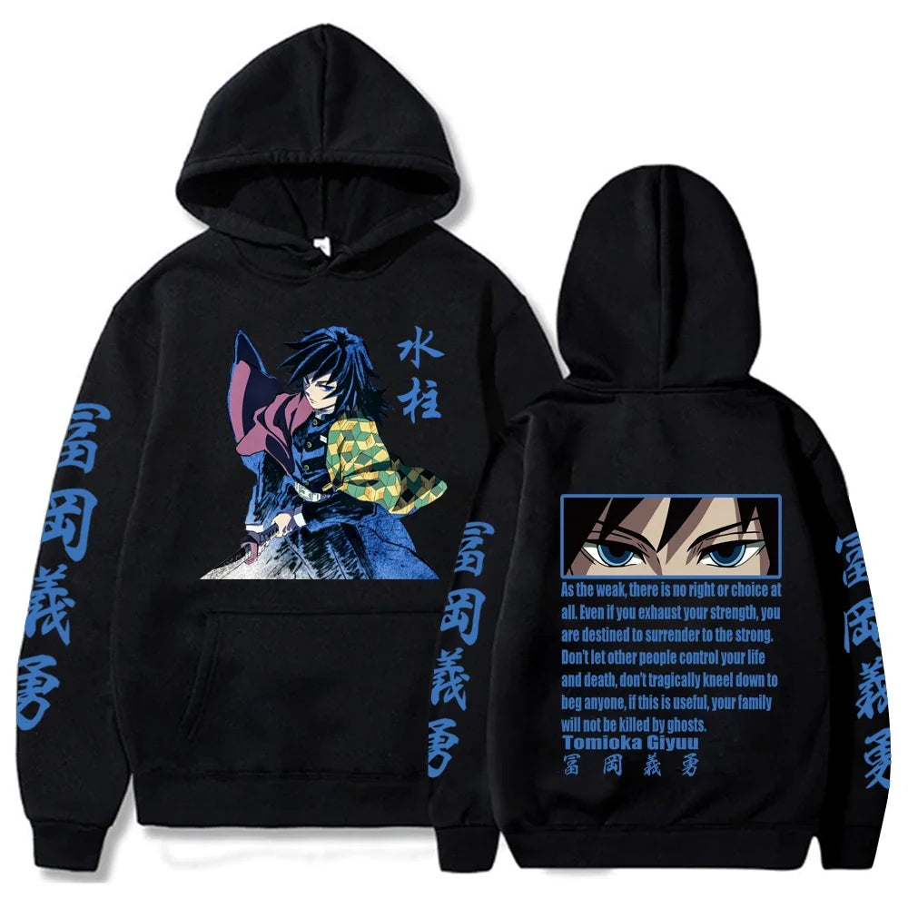 Hot Anime Demon Slayer Kamado Nezuko Hoodie Harajuku Hip Hop Pullover Tops Sweatshirt Popular Gift