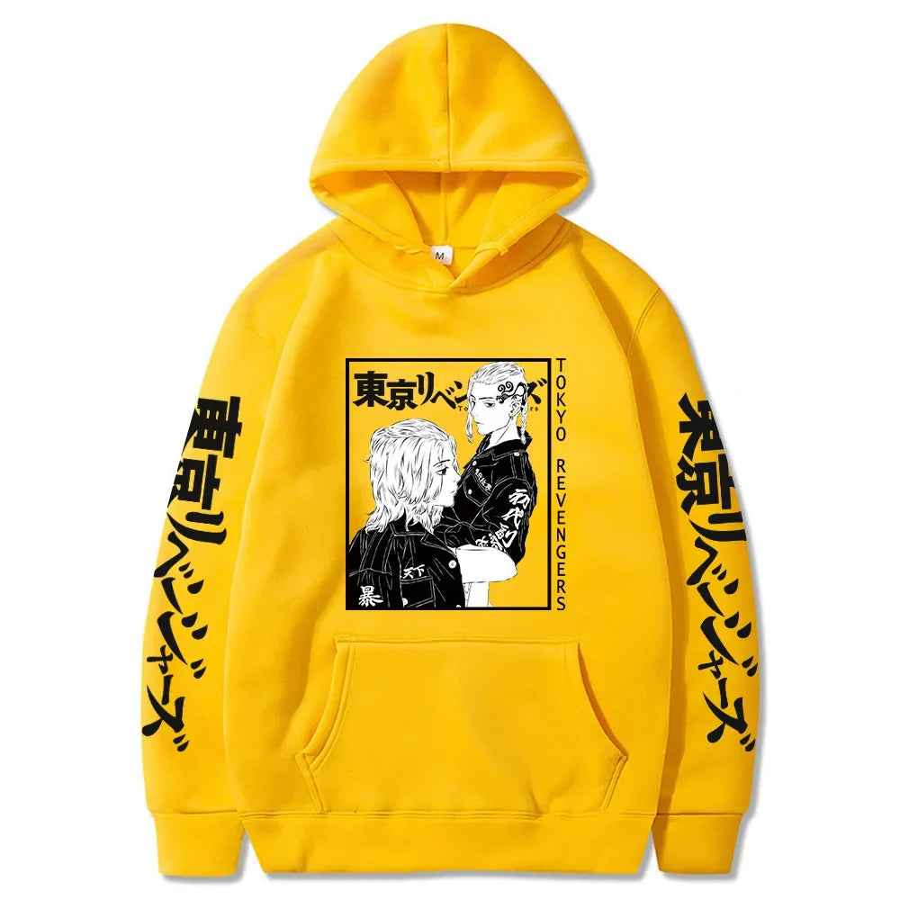 2025 Tokyo Revengers Hoodie Men Women Sweatshirt Print Unisex Streetwear Hip Hop Style  Winter Fashion Hip Hop Tops Clothes Male