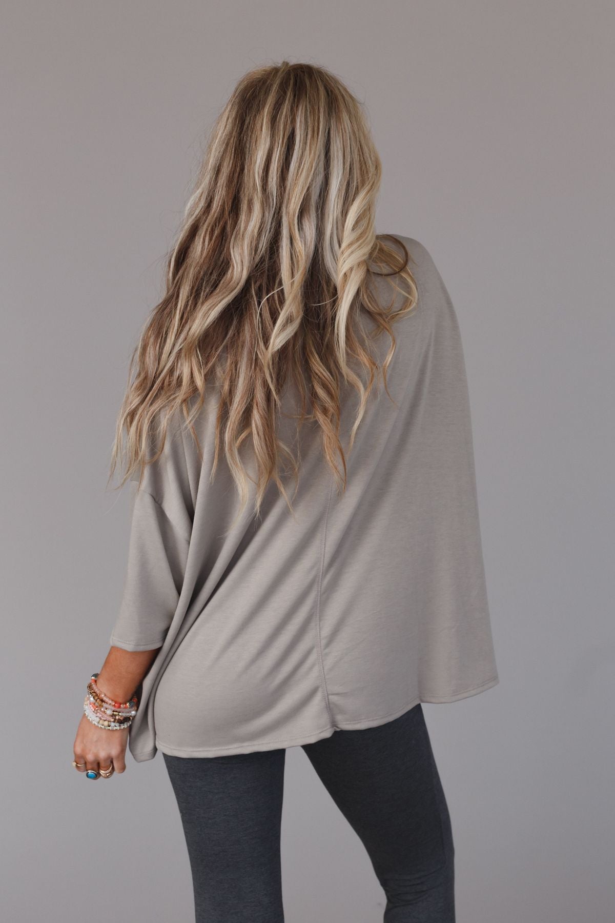 The Nest Cozy Cool Oversized Tee - Coco