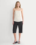 Tube Top in Stretch Linen | Birch