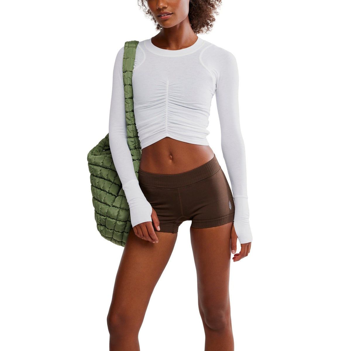 Women's Tempo Ruched Long Sleeve
