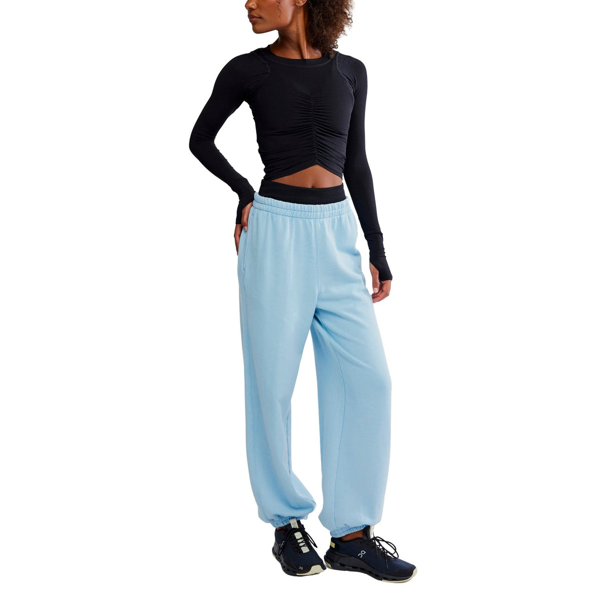 Women's Tempo Ruched Long Sleeve