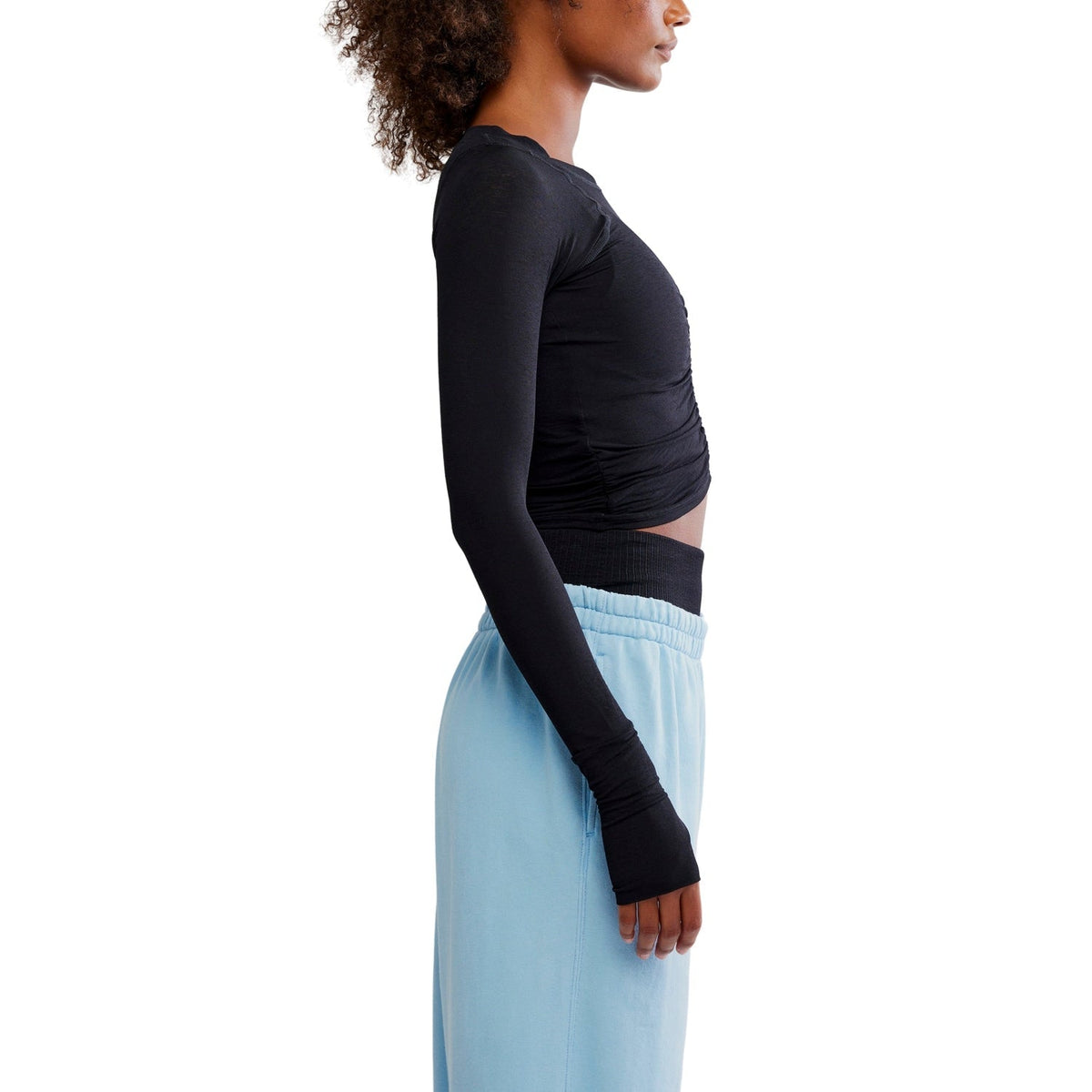 Women's Tempo Ruched Long Sleeve