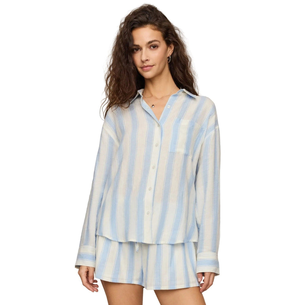 Women's The Perfect Striped Button Up