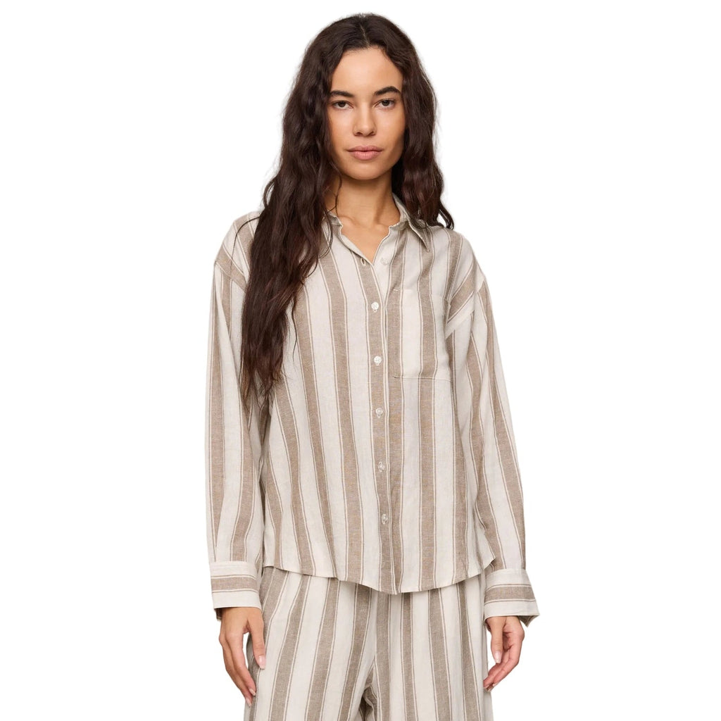 Women's The Perfect Striped Button Up